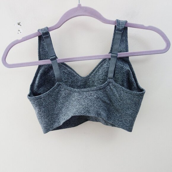 PUMA 2-Pack Seamless Square Neck Sports Convertible Bras White Grey (M) NWOT! - Picture 12 of 15